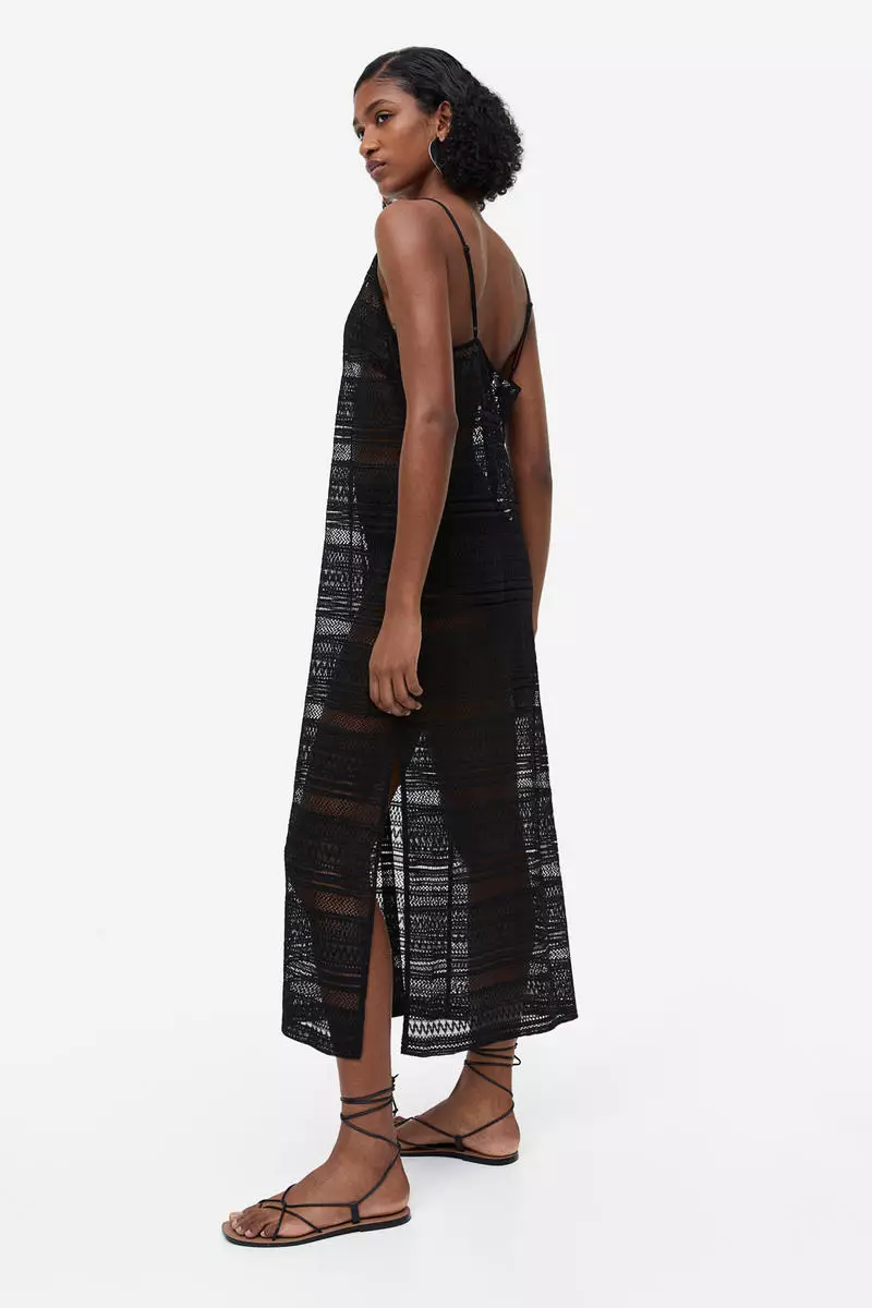 V-neck bodycon dress