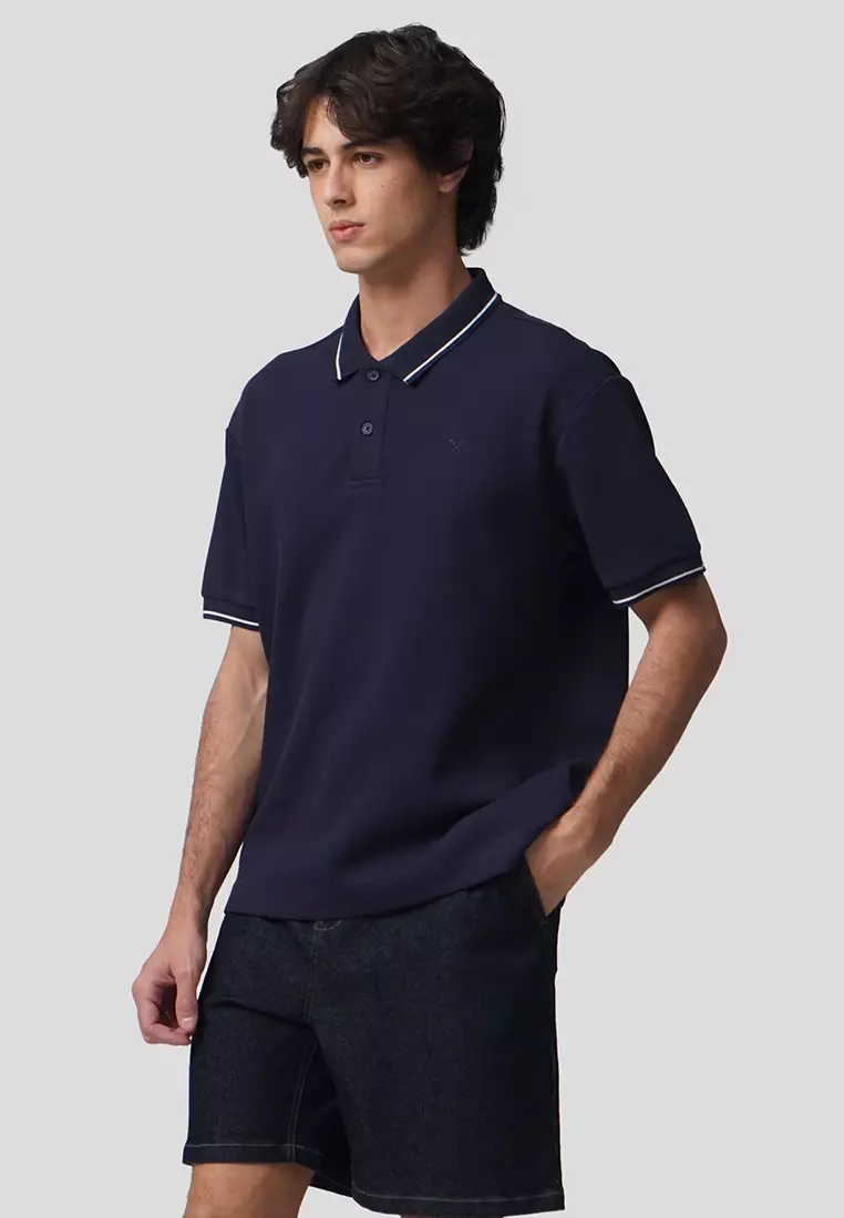 Premium Regular Fit Polo Shirt With Contrast Tipping