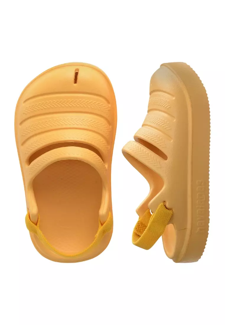 Baby Clog Flip Flops - Caja Yellow