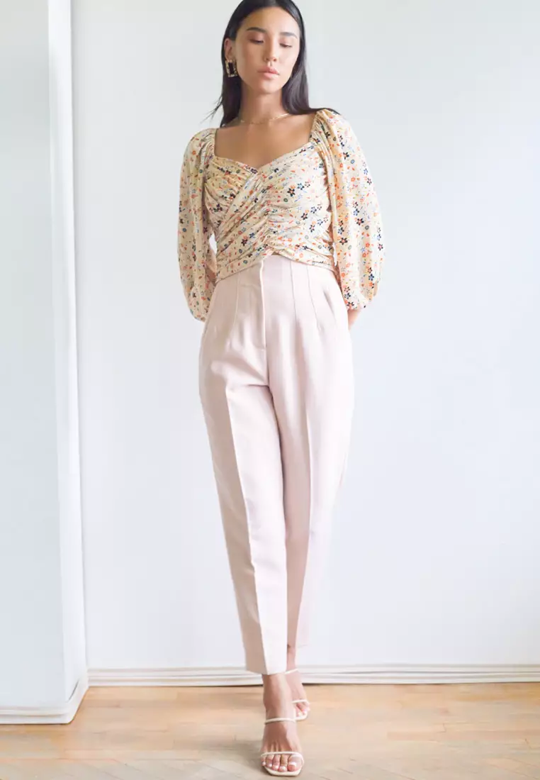 Buy Dressing Paula High-Waisted Long Crepe Pants Online