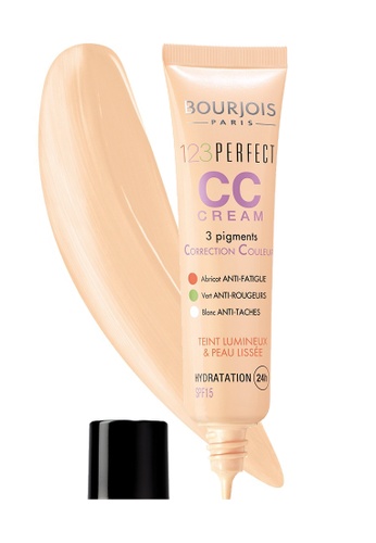 Buy Bourjois Bourjois 123 Perfect Colour Correcting Cream Foundation 32 Light Beige Online On Zalora Singapore