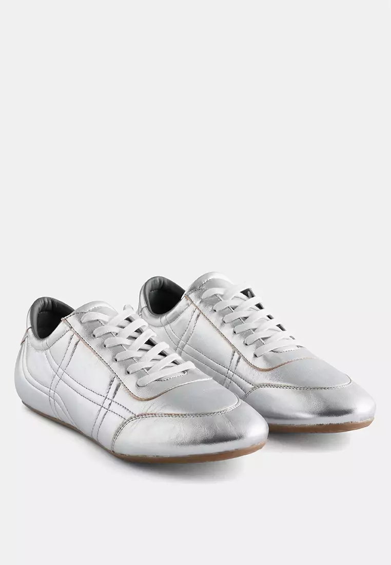Minimal Leather Sneakers
