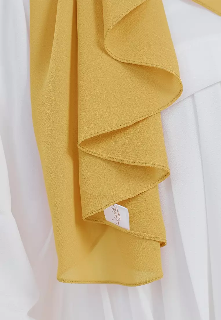 HIJAB INSTAN LUBNA - HOT MUSTARD