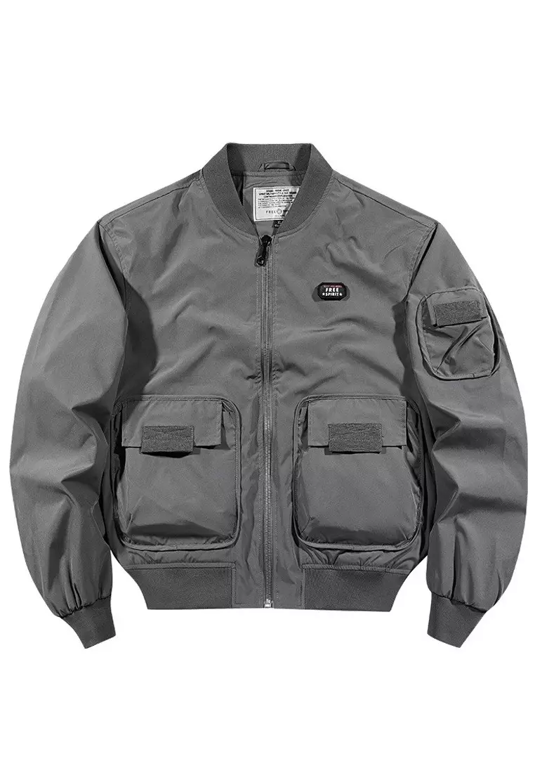 Casual Military Style Bomber Jacket