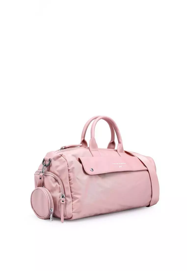 PU Trimmed Travel Duffle/Gym Bag