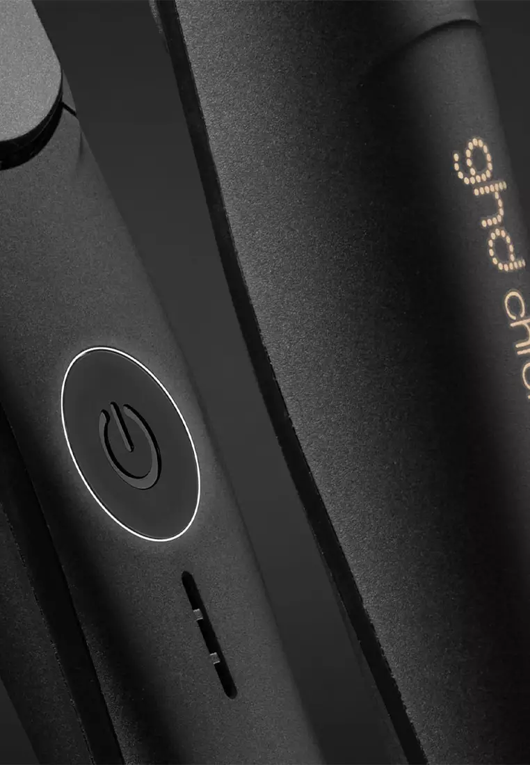 Chronos Hair Straightener in Black - 3x faster styling¹ for one stroke high-definition results that last 24hrs²