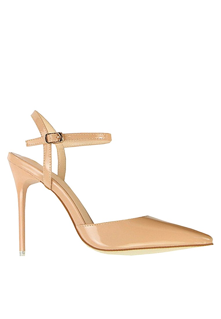 VANSA Pointed Toe Ankle Strap Heel VSW-H861