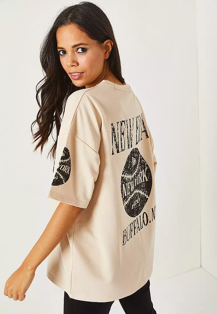 Graphic Printed Oversize T-Shirt