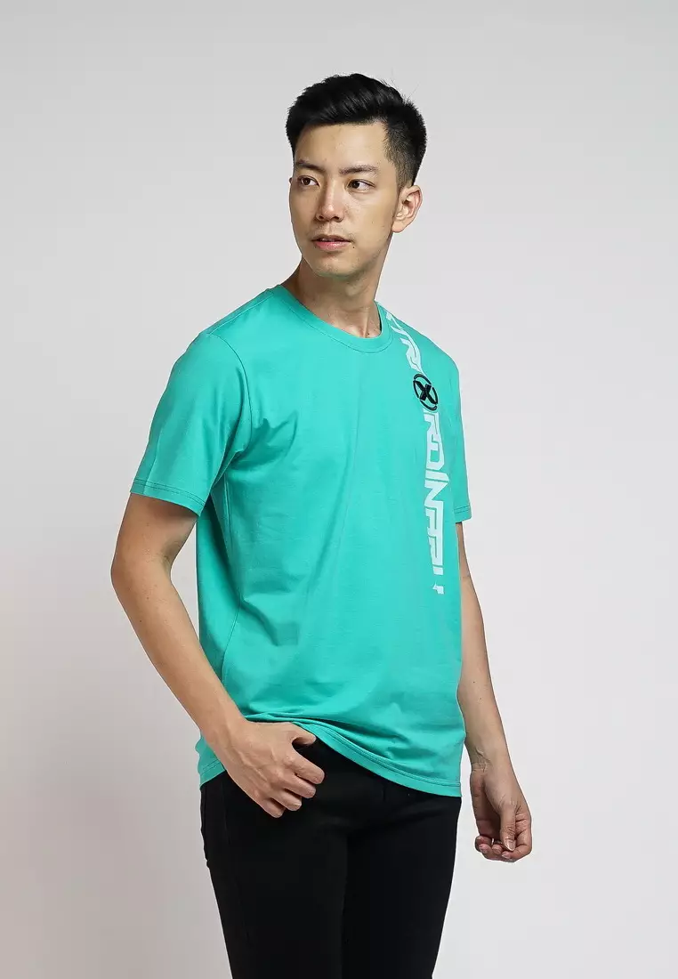 XTRAORDINARY T-Shirt Cotton Spandex Bordir Pria 48062