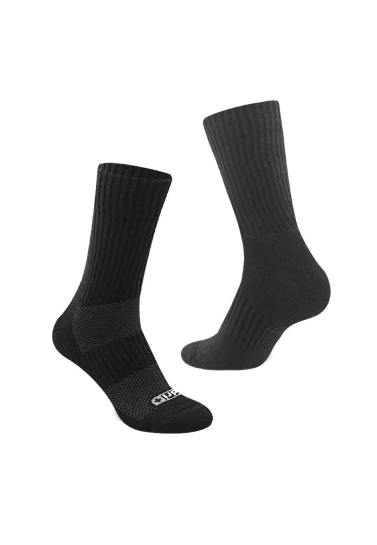 Dri Plus Men's Moisture Wicking Cotton Crew Extreme Performance Socks 1 pair DMM0401