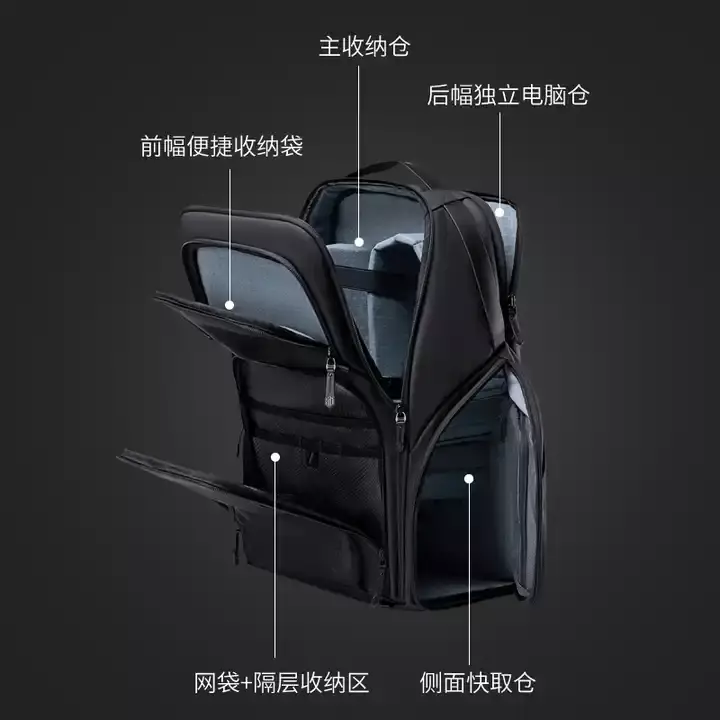 Arctic Hunter B00575 Tas Ransel Backpack laptop Drone Kamera 15.6" - GREY