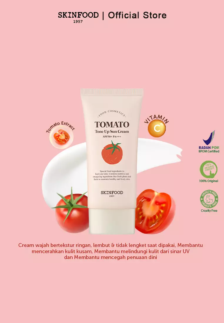 SKINFOOD - Tomato Tone Up Sun Cream