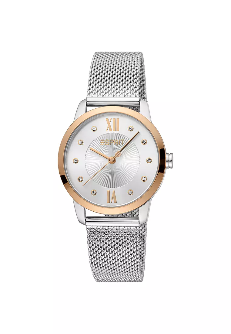 Esprit hot sale mesh watch