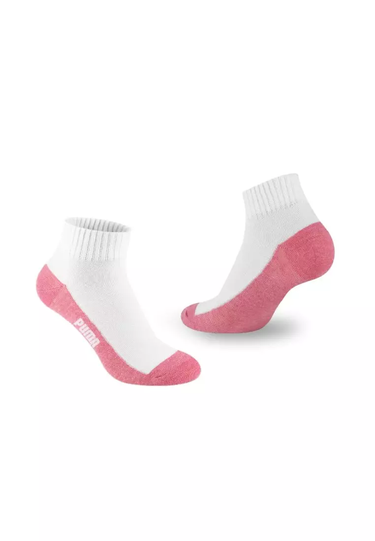 Puma Ladies' Cotton Lite Thin Casual Ankle Socks 3 pairs in a pack PLCKG16