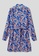 United Colors of Benetton blue Short patterned shirt dress F2DB6AA96F404AGS_2