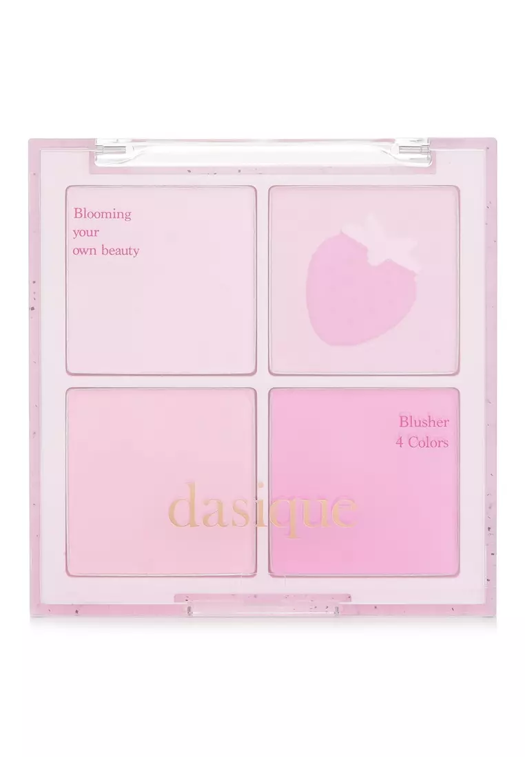 DASIQUE - Blending Mood Cheek 四色胭脂盤 - # 06 Berry Smoothie 11g
