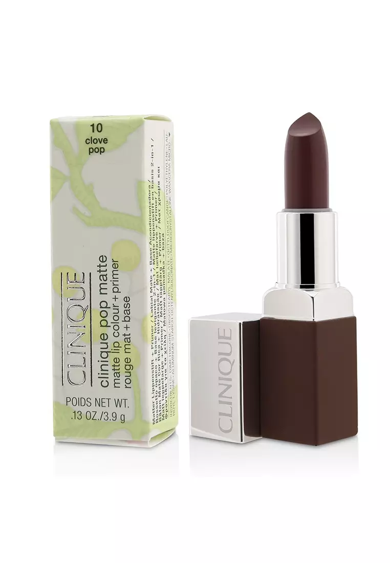 Discount on Clinique  shoes - SKU: Clinique - Pop Matte Lip Colour + Primer - # 10 Clove Pop 3.9g/0.13oz