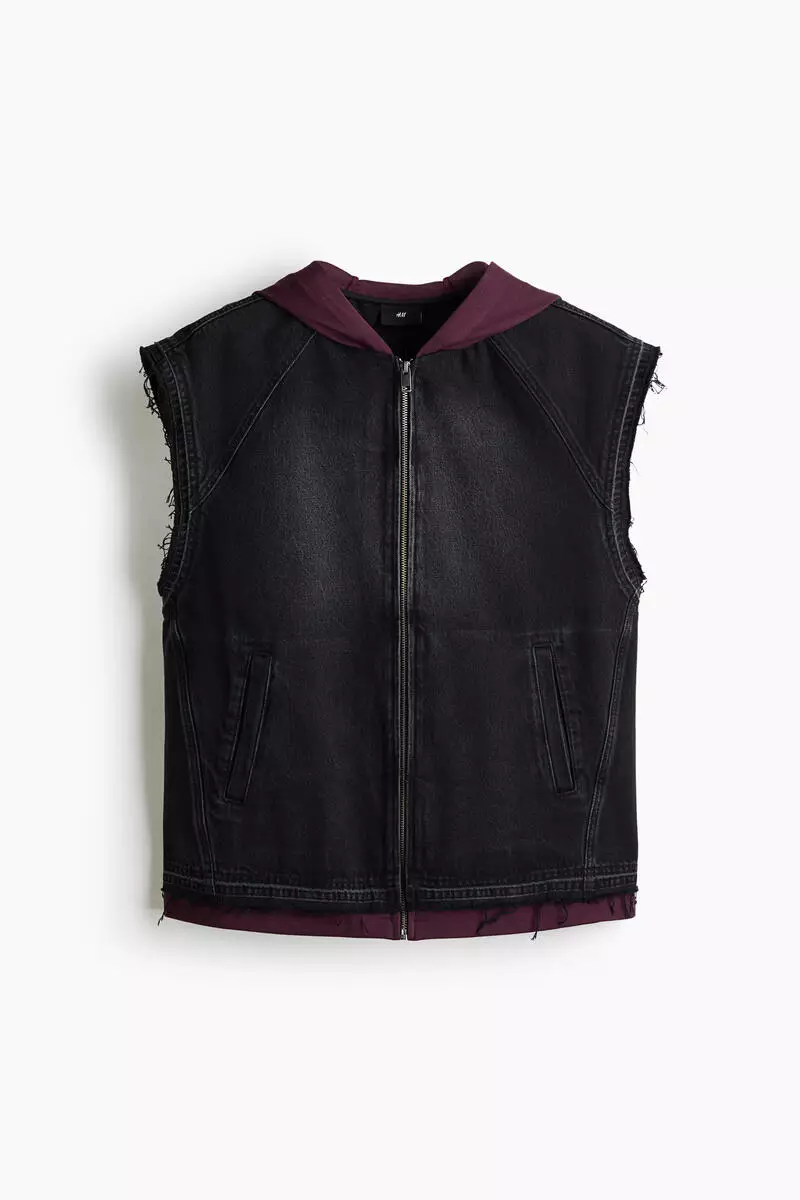 Loose Fit Sleeveless hoodie