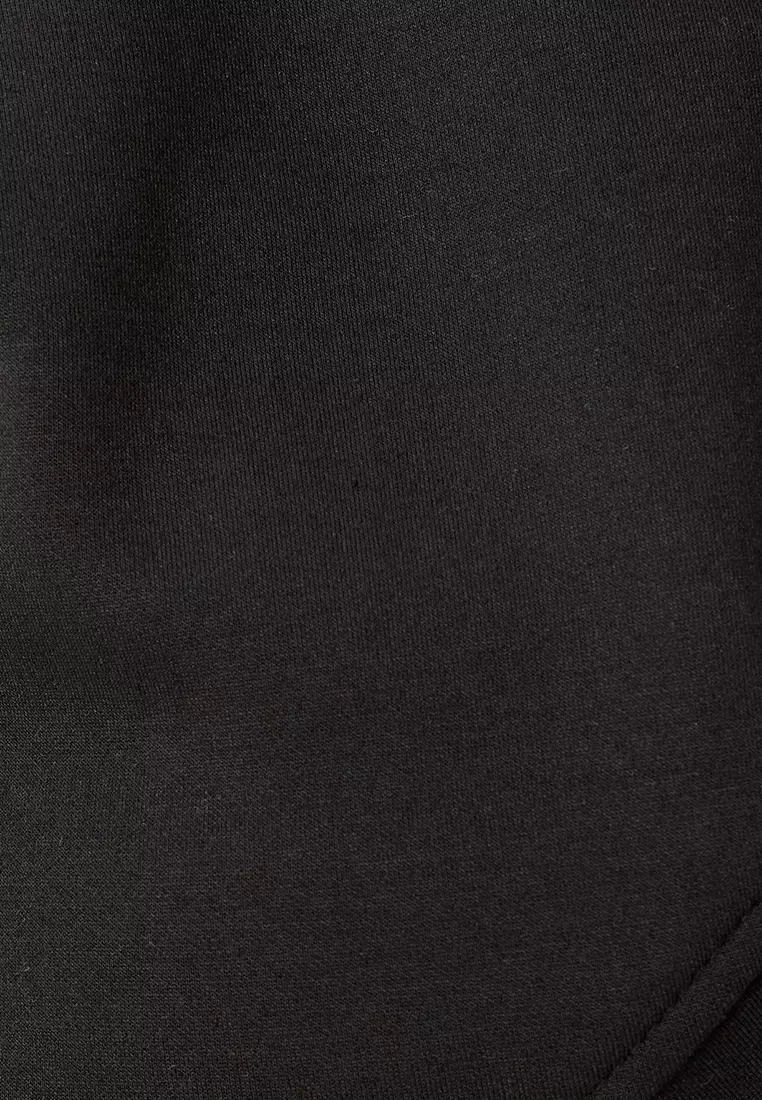 Asymmetric Crop Hoodie