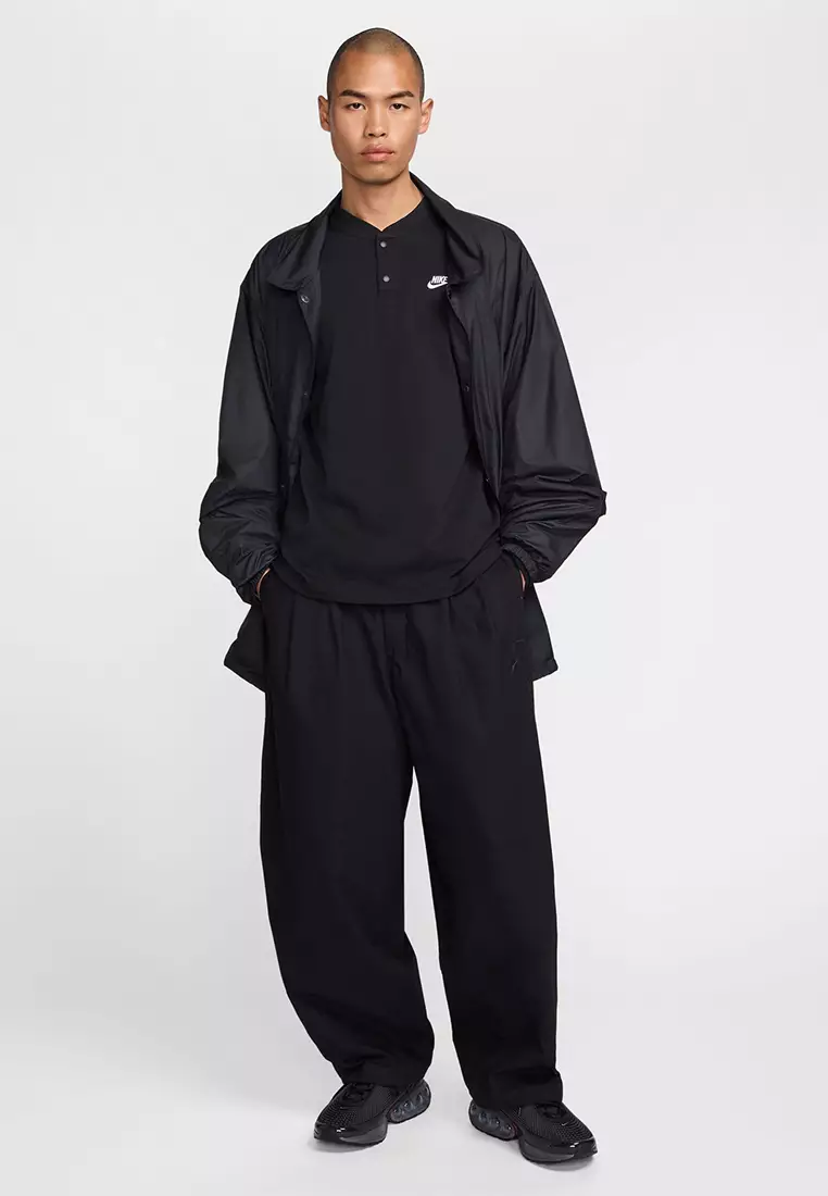 NIKE M CLUB BALLOON PANT BLK/BLK 国内発送 Nike Men's Club Balloon Pants