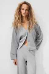 Grey Melange Medium Dusty