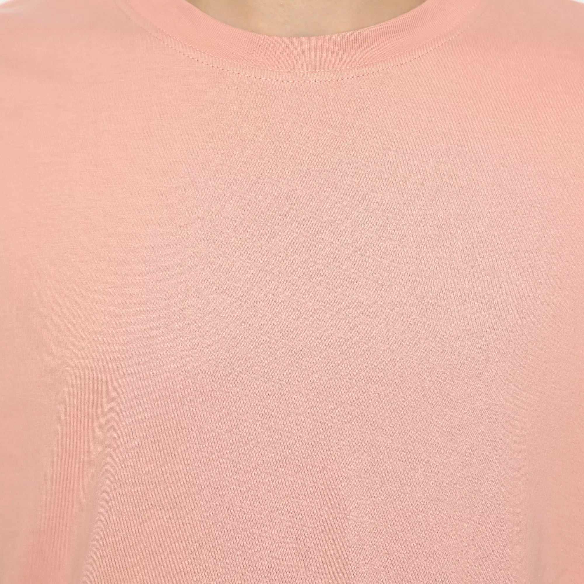 Simple Perfect Kaos Polos Oversize Cotton Lengan Pendek | Kaos Unisex Kaos Oversize Pria Basic Peach