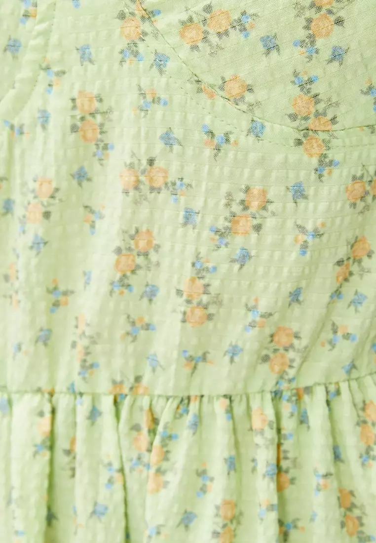 Heart Collar Pattern Dress