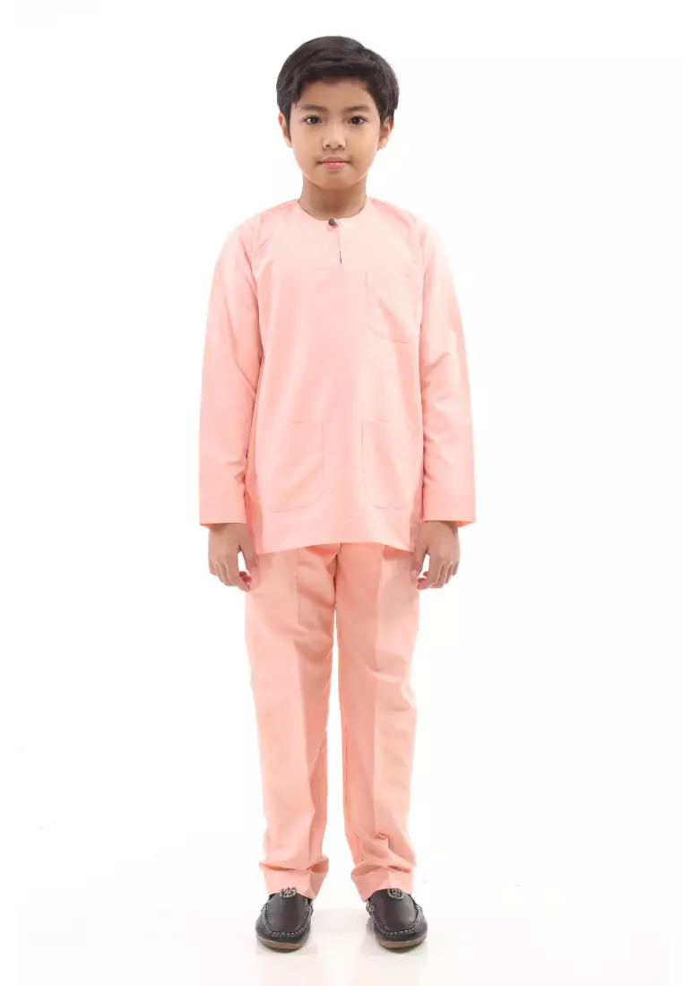 Baju Melayu Moden Teluk Belanga For Kids