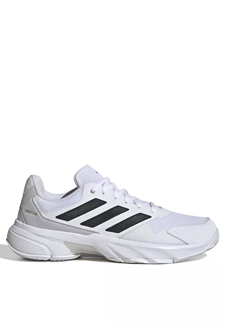 adidas Tennis CourtJam Control Tennis Shoes Men White IF7888