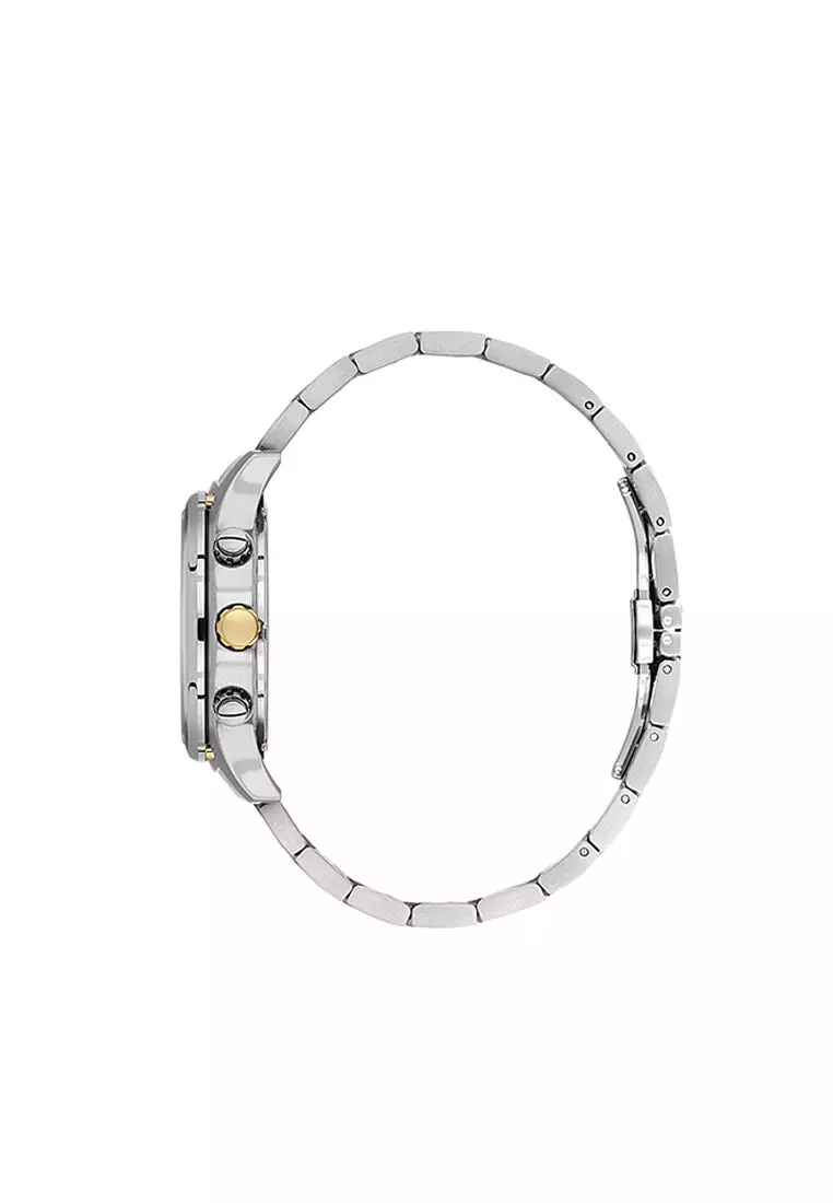 Exclusive Men's Analog Watch Silver Stainless Steel DK.1.14057-5