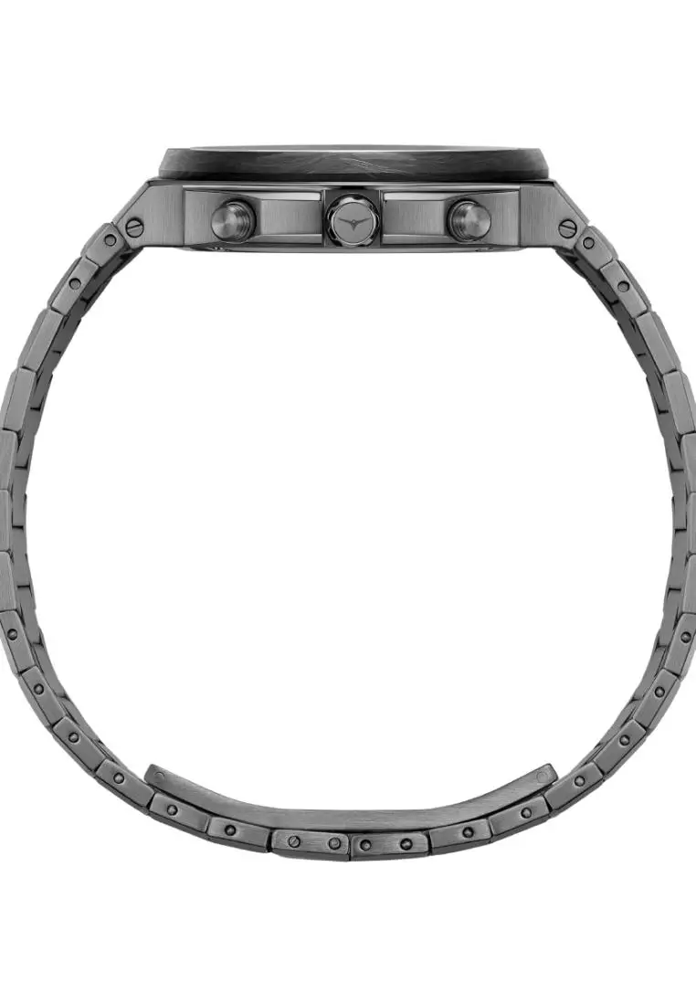 Jam Tangan Pria Chronograph Zinvo Chrono Rival Venom Black Dial Stainless