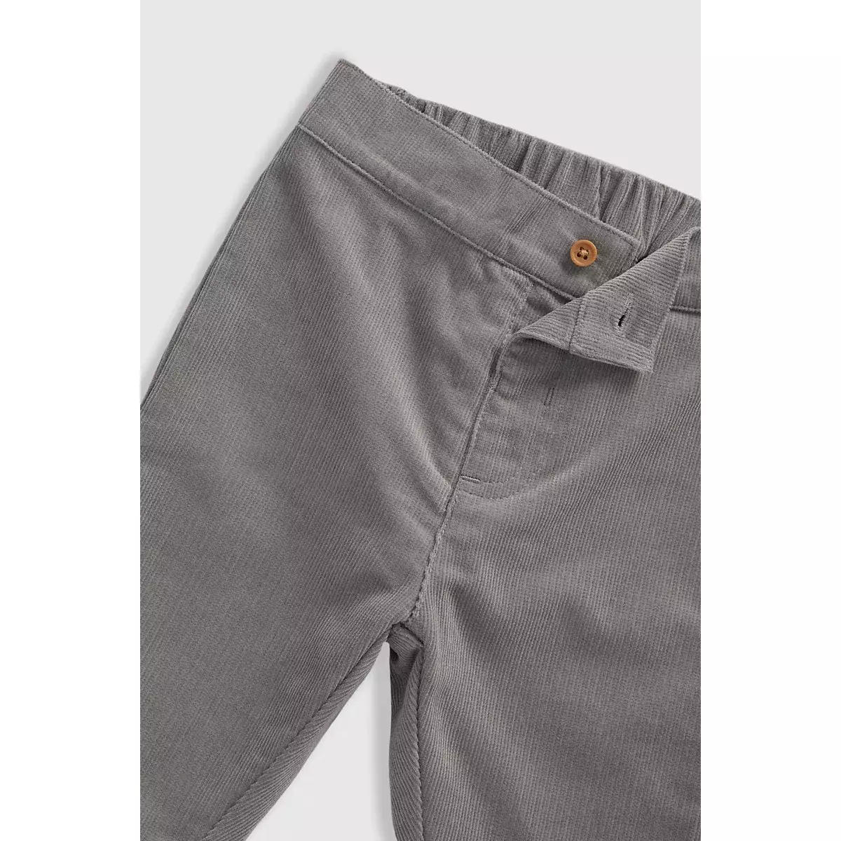 Mothercare Knitted Polo and Cord Trouser Set - Set Pakaian Bayi Laki-laki (Krem)