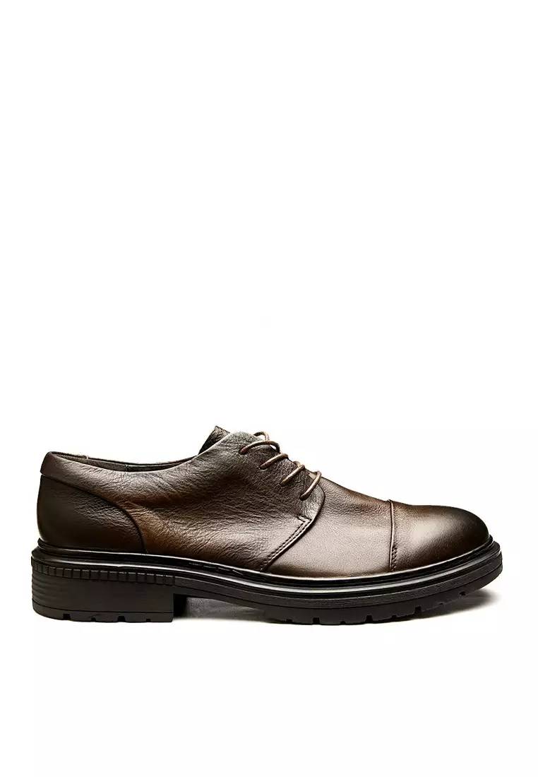 Discount on Twenty Eight Shoes  shoes - SKU: VANSA Hand Scratched Sheepskin Lace-up Casual Shoes VSM-C639