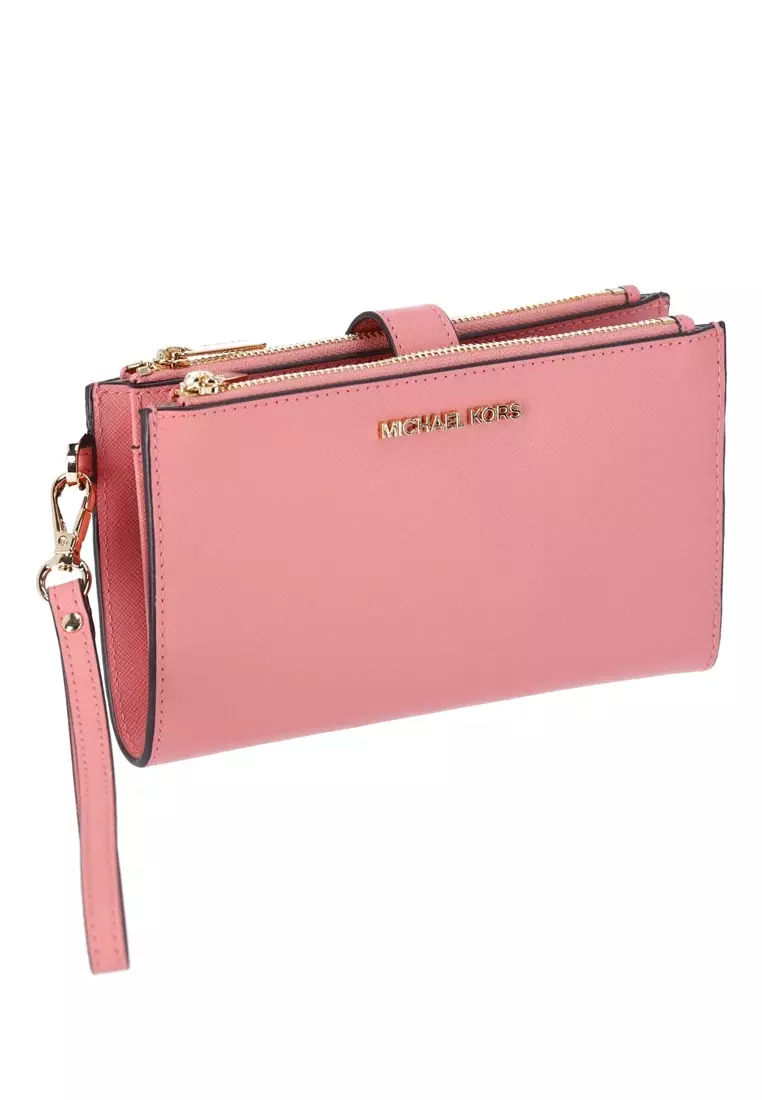 Michael kors double zip purse sales