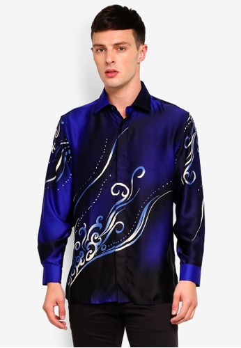 Buy Gene  Martino  Men Baju  Batik  Online ZALORA Malaysia