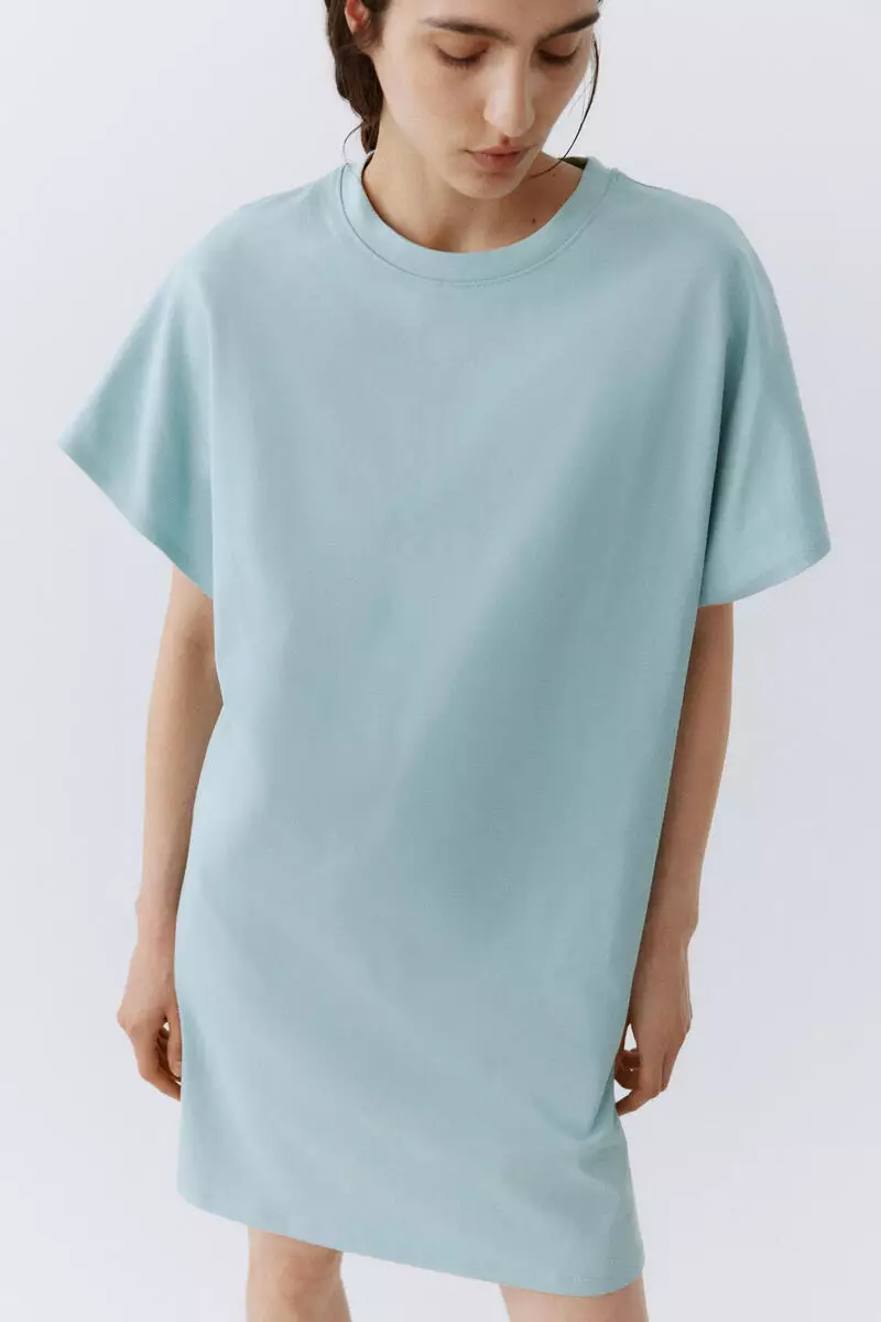 Cotton T-shirt dress