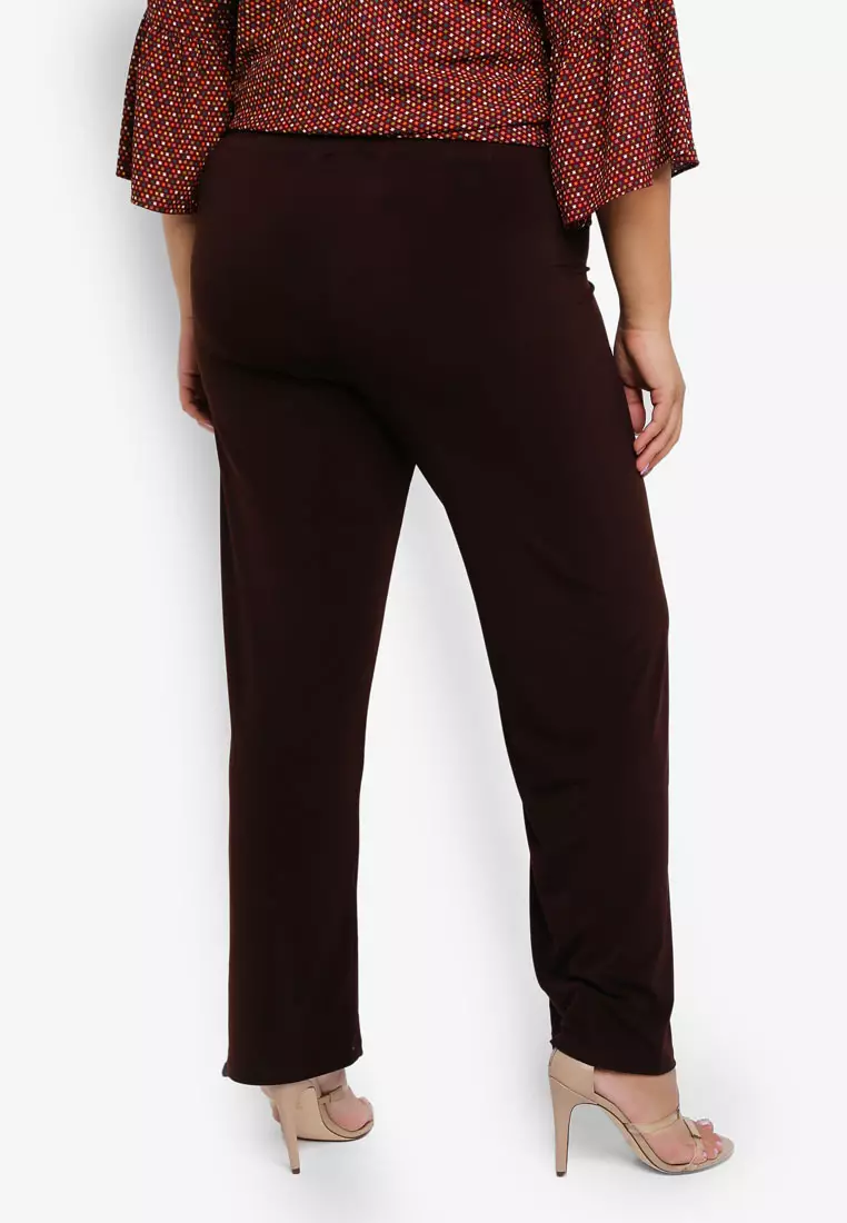 Buy Ex'otico Plus Size Knitted Long Pants 2024 Online