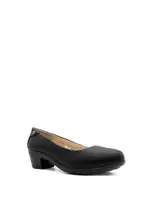Black Leather Waterproof