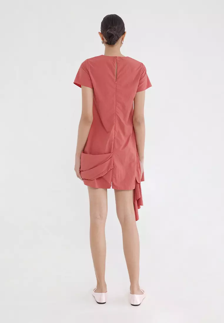 Raf X Martin Baustista Raf Snejana Short Sleeve Dress