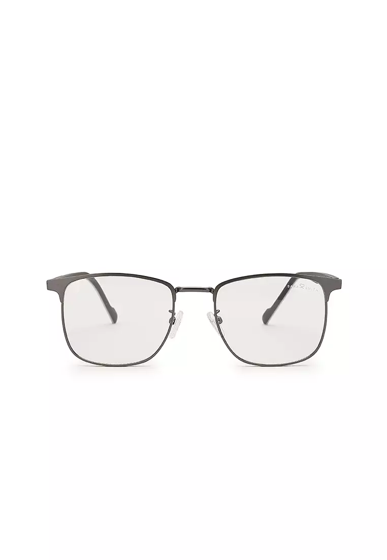 Unisex Photochromic Square Sunglasses - Matte Gun