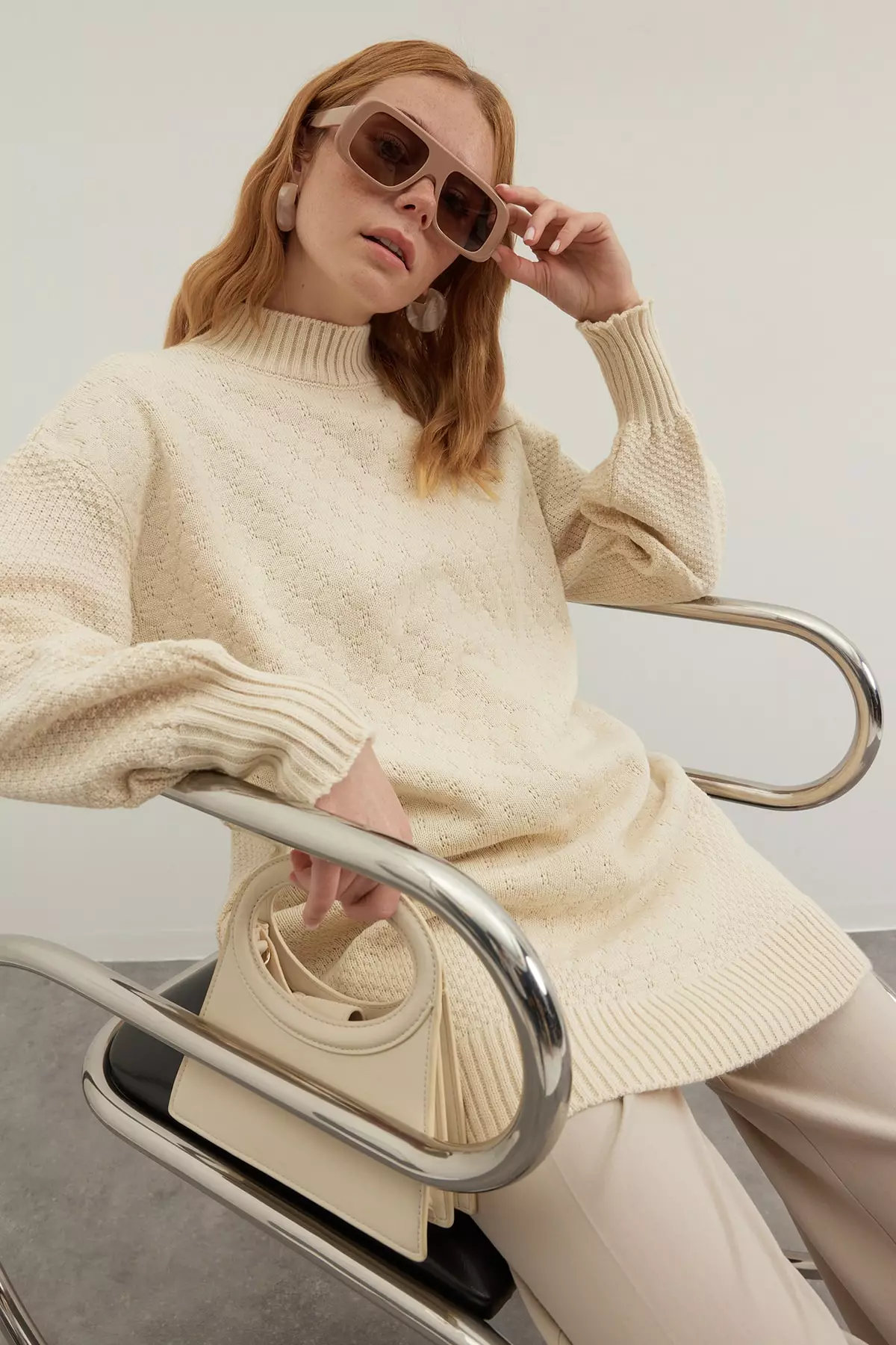 Topshop honeycomb sleeve cardigan best sale