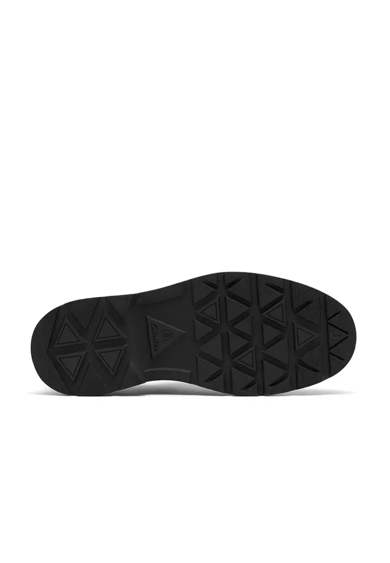 Mens Badbury Lace Derby Shoes - Black Leather