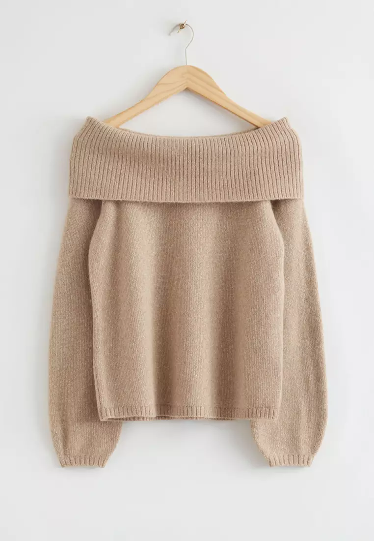 Buy & Other Stories Off-Shoulder Knit Top 2024 Online | ZALORA Philippines