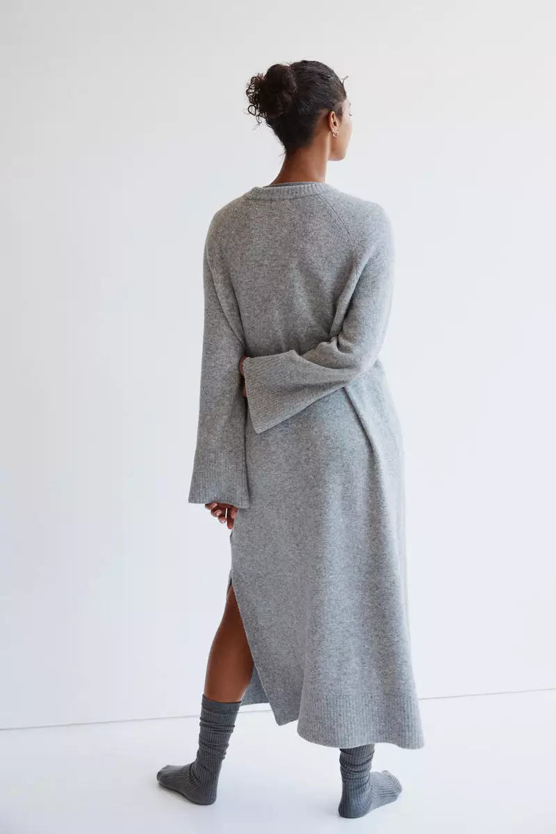 Knitted maxi dress