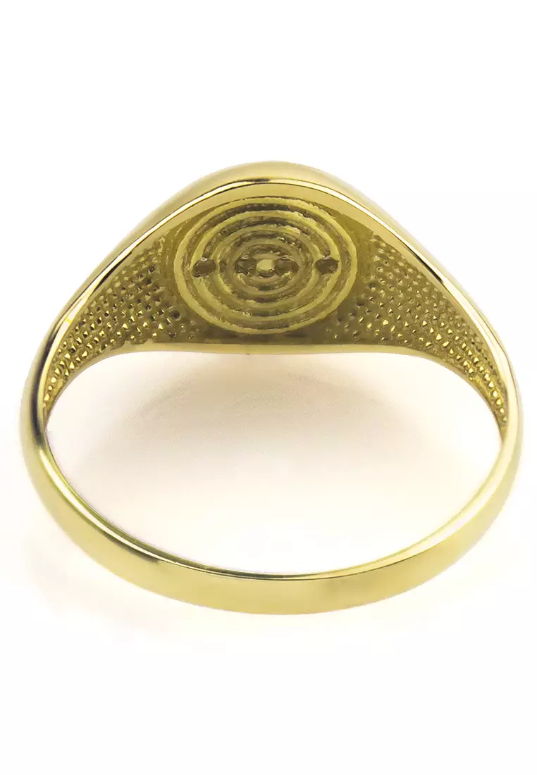 Line Signet Ring 18k Gold