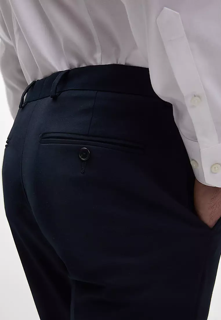 Slim Fit Stretch Suit Trousers