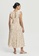 The Fated beige Rosie Tiered Dress 44BA9AA944C948GS_3