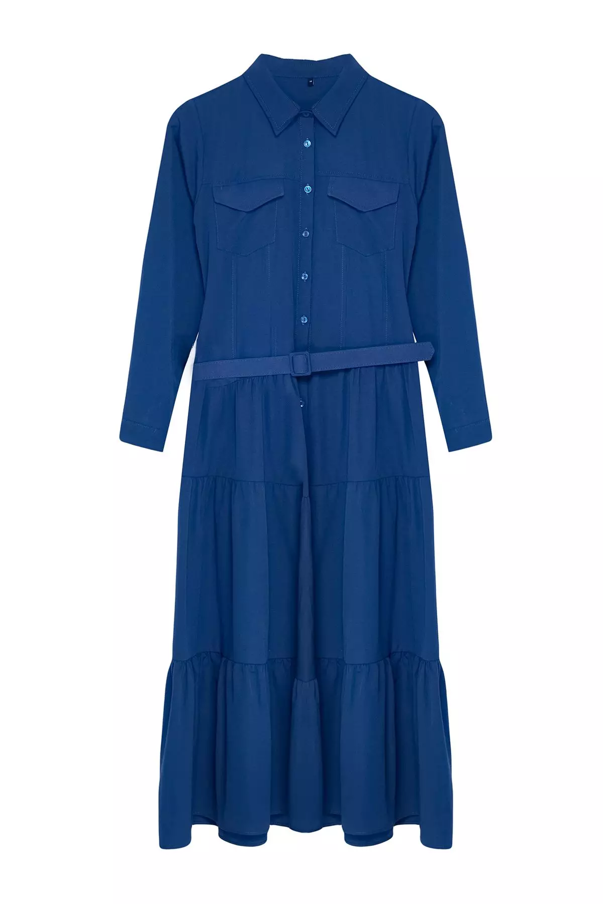 Belted Shirt Dress