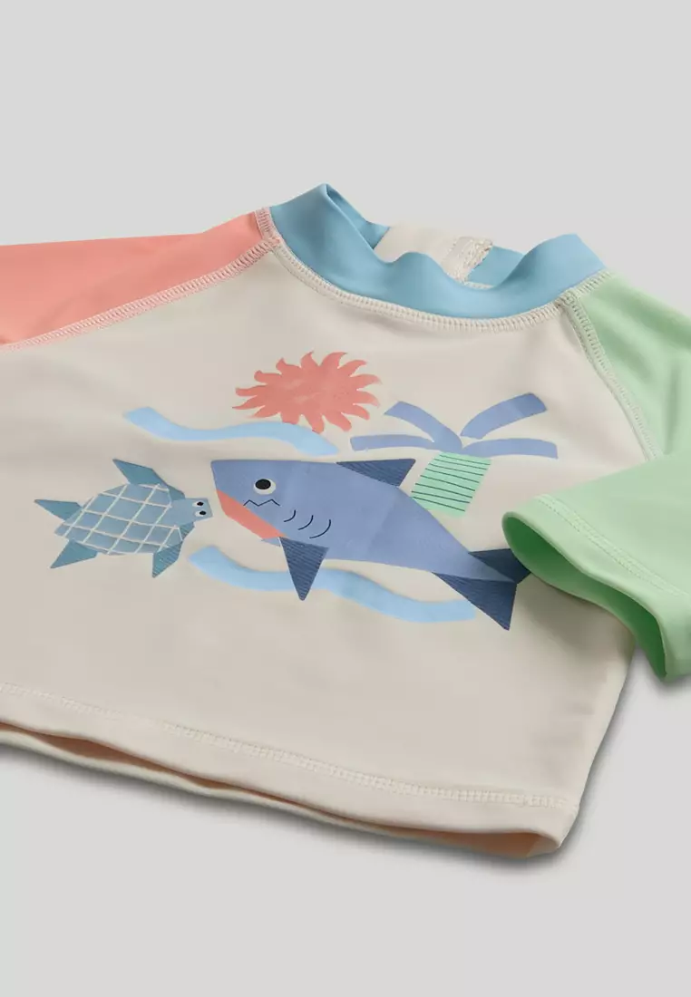 Buy Mothercare Sunsafe Rash Vest, Swim Shorts and Keppi Set 2026 Online ...