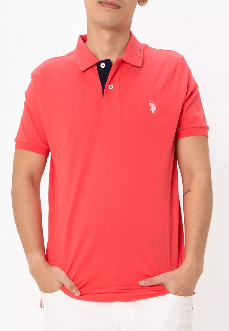 Buy US POLO ASSN Logo Polo Shirt 2025 Online | ZALORA